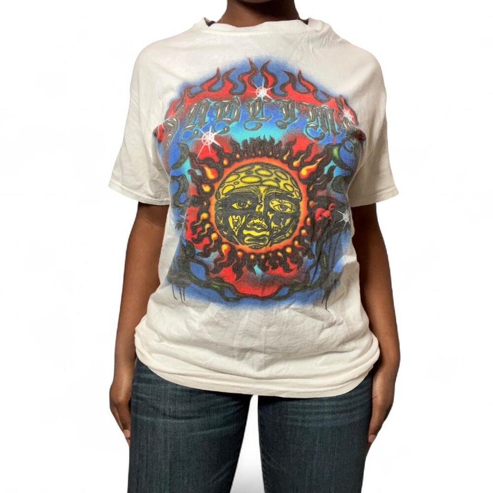 Sublime White Band Graphic T-shirt, Medium